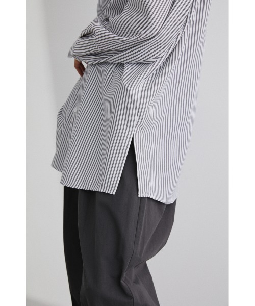 STYLEMIXER（スタイルミキサー）の「ストライプサファリシャツセット（その他トップス・メンズ・ベージュ/グレー・1/2/3）」の14枚目の写真