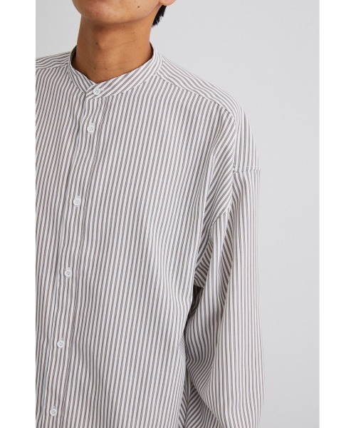 STYLEMIXER（スタイルミキサー）の「ストライプサファリシャツセット（その他トップス・メンズ・ベージュ/グレー・1/2/3）」の11枚目の写真