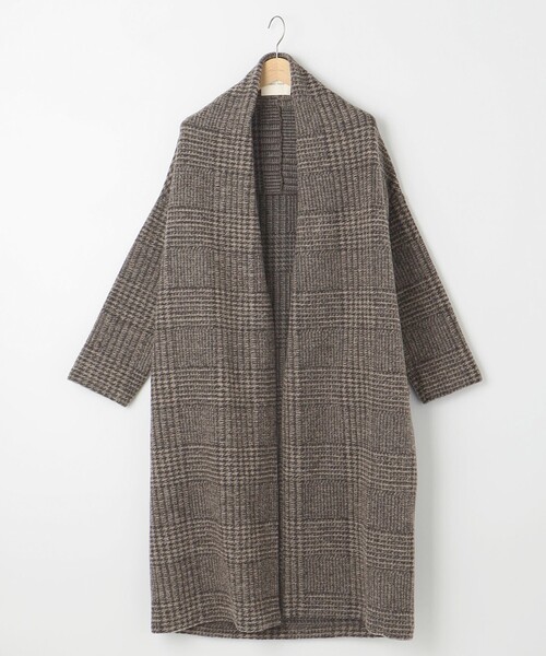 SHARE PARK（シェアパーク）の「〈MAPEL〉イタリアンエアリーロングカーデ（カーディガン/ボレロ・レディース・ライトグレー系3/ベージュ系4/ライトグレー系4/ベージュ系3・1）」の3枚目の写真