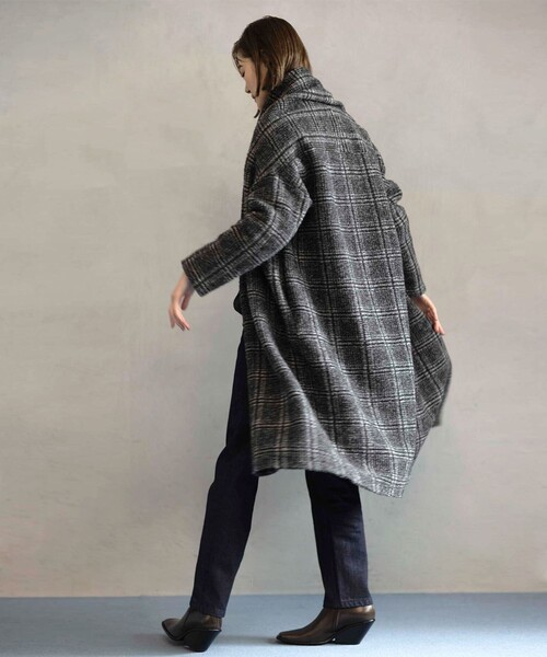 SHARE PARK（シェアパーク）の「〈MAPEL〉イタリアンエアリーロングカーデ（カーディガン/ボレロ・レディース・ライトグレー系3/ベージュ系4/ライトグレー系4/ベージュ系3・1）」の18枚目の写真