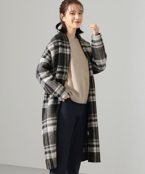 SHARE PARK（シェアパーク）の「〈MAPEL〉イタリアンエアリーロングカーデ（カーディガン/ボレロ・レディース・ライトグレー系3/ベージュ系4/ライトグレー系4/ベージュ系3・1）」の16枚目の写真