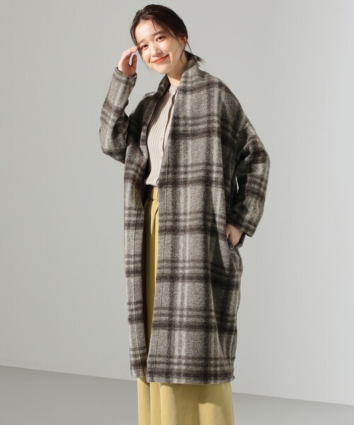 SHARE PARK（シェアパーク）の「〈MAPEL〉イタリアンエアリーロングカーデ（カーディガン/ボレロ・レディース・ライトグレー系3/ベージュ系4/ライトグレー系4/ベージュ系3・1）」の10枚目の写真