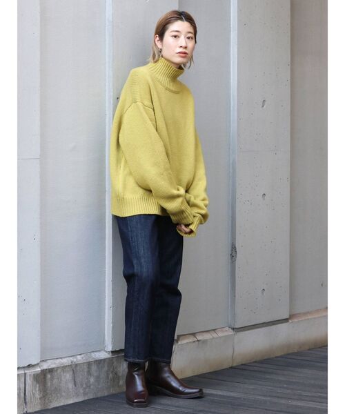 Ungrid(アングリッド)の「ハイネックボリュームカラーニット(ニット/セーター・レディース・ブラック/ブルー/グリーン系その他/ライトピンク・FREE)」の15枚目の写真