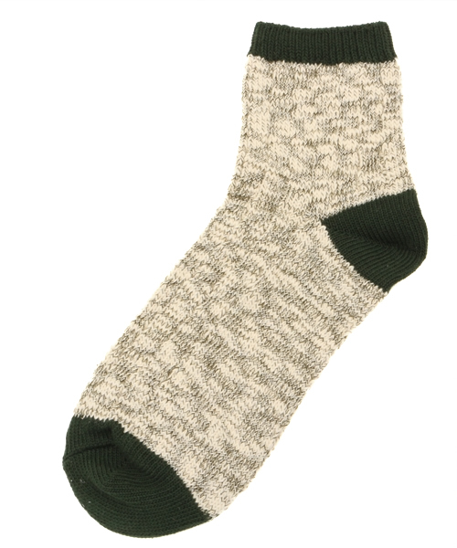 WEGO（ウィゴー）の「WEGO/スラブラインソックス（ソックス/靴下・レディース・グリーン/ブルー/ピンク・FREE）」の2枚目の写真