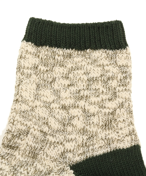 WEGO（ウィゴー）の「WEGO/スラブラインソックス（ソックス/靴下・レディース・グリーン/ブルー/ピンク・FREE）」の4枚目の写真