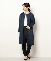 Te chichi CLASSIC フィンクスコットンノーカラーコート Te chichi CLASSIC（テチチクラシック）の「フィンクスコットン
