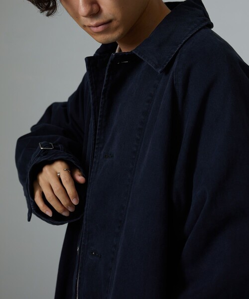 FREAK'S STORE(フリークスストア)の「FREAK'S STORE/フリークスストア モーターサイクルコート/FREAK'SSTORE/フリークスストア(ステンカラーコート・メンズ・ブラック/オリーブ・MEDIUM/LARGE)」の20枚目の写真