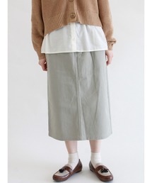 ehka sopo | ウエストフリルタイトスカート(スカート)