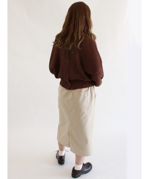 ehka sopo（エヘカソポ）の「ウエストフリルタイトスカート（スカート・レディース・ベージュ/カーキ/ミント・ﾌﾘ-）」の17枚目の写真