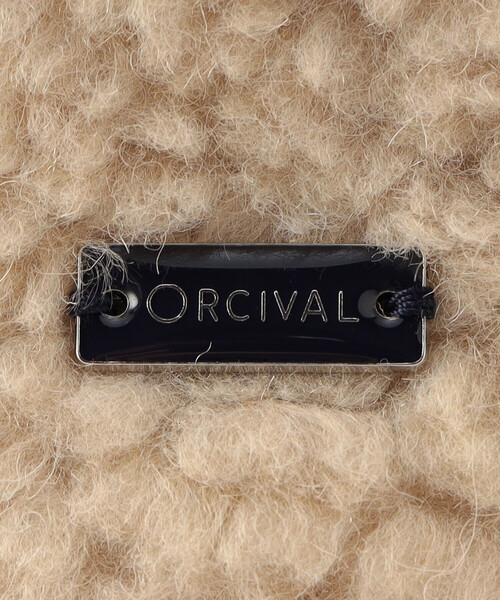 ORCIVAL（オーシバル）の「ORCIVAL | ウールボア リバーシブルバケットハット（ハット・レディース・ベージュ/チャコール・FREE）」の11枚目の写真