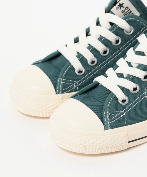 CONVERSE（コンバース）の「CONVERSE / CHILD ALL STAR OX（16～20cm）（スニーカー・キッズ・グリーン・17/20/19/18/16）」の4枚目の写真