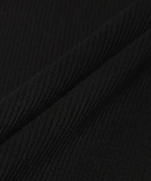 venit(ヴェニット)の「【VENIT】STRETCH RIB PANTS(その他パンツ・レディース・ブラック/ブラウン・38)」の3枚目の写真