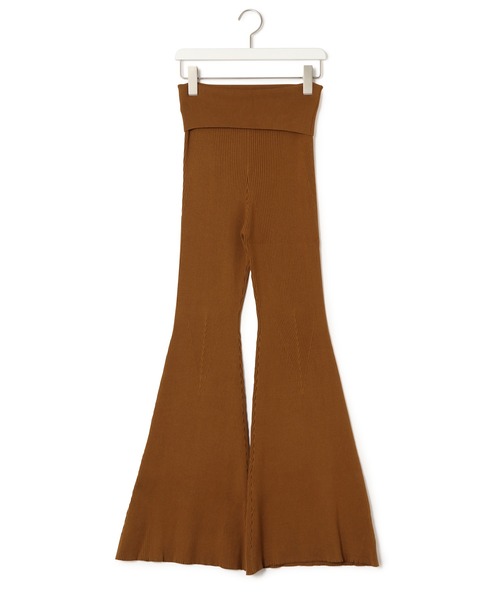 venit(ヴェニット)の「【VENIT】STRETCH RIB PANTS(その他パンツ・レディース・ブラック/ブラウン・38)」の12枚目の写真