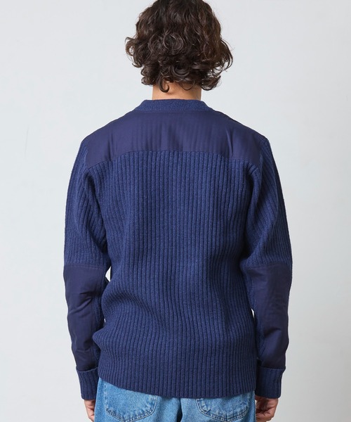 コマンド・セーター、ヘンリー 米国フィット・レギュラー（ニット