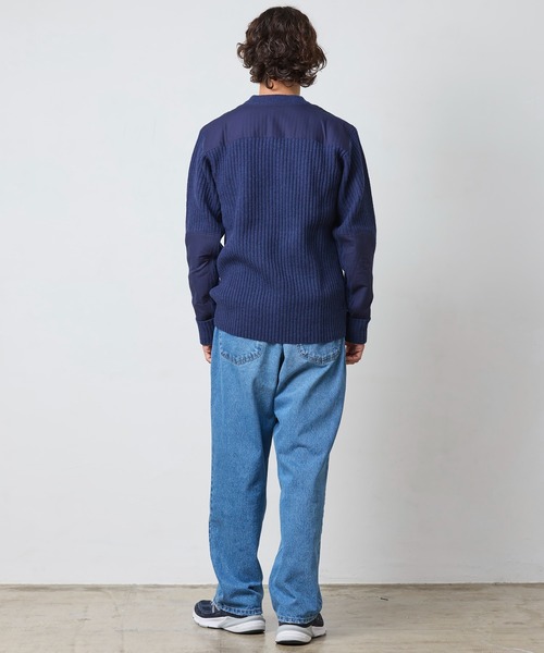 コマンド・セーター、ヘンリー 米国フィット・レギュラー（ニット