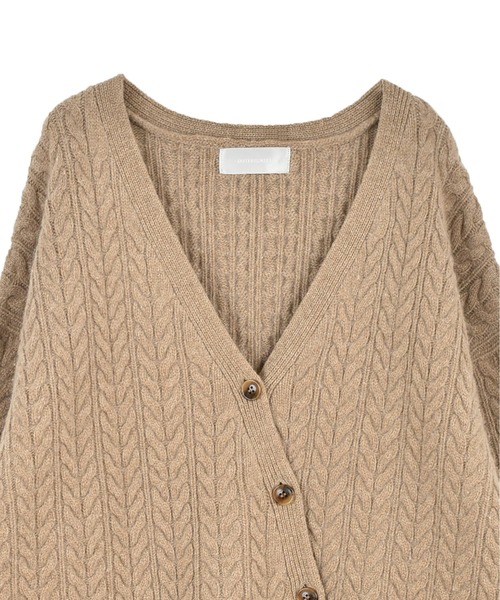 Plage - 新品　OUTERSUNSET   アウターサンセット　斜めボタンカーディガン アウターサンセット カーディガン （Plage - 新品 OUTERSUNSET