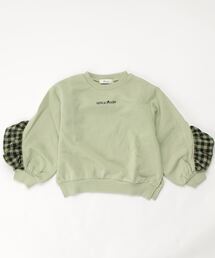 unica（ユニカ）の「ギンガムフリルトレーナー（スウェット・キッズ）」