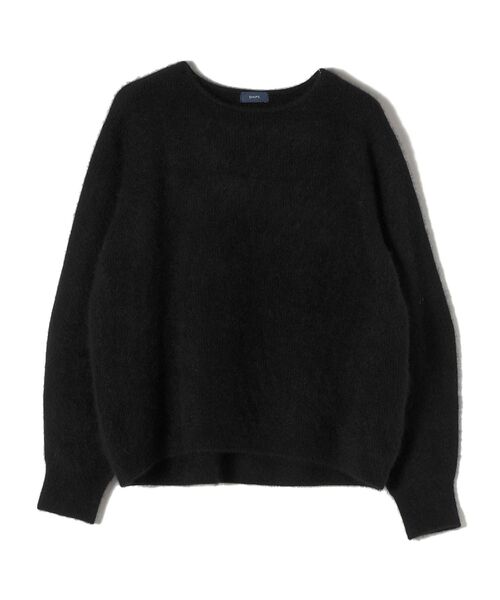 SHIPS（シップス）の「〈手洗い可能〉ヘアリークルーネックプルオーバー◆（ニット/セーター・レディース・ベージュ/ブラック/ライラック/ブラウン/グレー・ONE SIZE）」の8枚目の写真