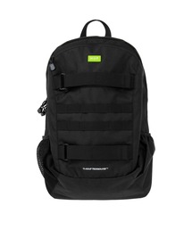 HUF ブラックバックパック リュック　24L HUF（ハフ）の「MISSION BACKPACK / HUF バックパック リュック