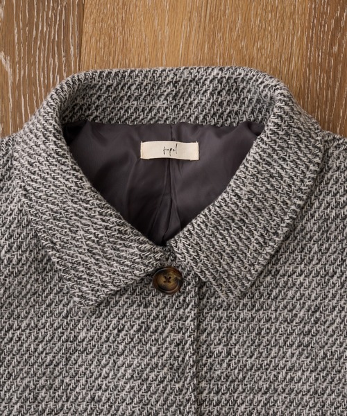 fupel(フぺル)の「メランジブルゾン(ブルゾン・レディース・ベージュ/グレー・SMALL/MEDIUM)」の20枚目の写真