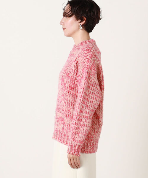 TRICOTS JEAN MARC(トリコットジーンマルク)の「◇【WEB限定カラーあり】【TRICOTS JEAN MARC/トリコ ジャン マルク】MIXカラープルオーバーニット(ニット/セーター・レディース・イエロー/ピンク/ミント/ベビーピンク・FREE)」の14枚目の写真