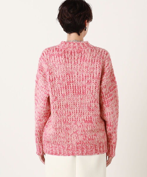 TRICOTS JEAN MARC(トリコットジーンマルク)の「◇【WEB限定カラーあり】【TRICOTS JEAN MARC/トリコ ジャン マルク】MIXカラープルオーバーニット(ニット/セーター・レディース・イエロー/ピンク/ミント/ベビーピンク・FREE)」の6枚目の写真