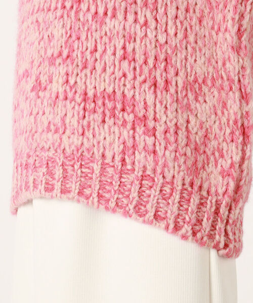 TRICOTS JEAN MARC(トリコットジーンマルク)の「◇【WEB限定カラーあり】【TRICOTS JEAN MARC/トリコ ジャン マルク】MIXカラープルオーバーニット(ニット/セーター・レディース・イエロー/ピンク/ミント/ベビーピンク・FREE)」の20枚目の写真