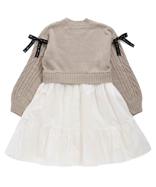 algy(アルジー)の「ニットドッキングワンピ(ワンピース・キッズ・ラベンダー/ベージュ/ミント・XX-SMALL/MEDIUM/SMALL/X-SMALL)」の11枚目の写真