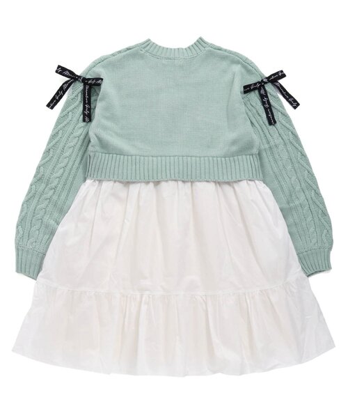 algy(アルジー)の「ニットドッキングワンピ(ワンピース・キッズ・ラベンダー/ベージュ/ミント・XX-SMALL/MEDIUM/SMALL/X-SMALL)」の15枚目の写真
