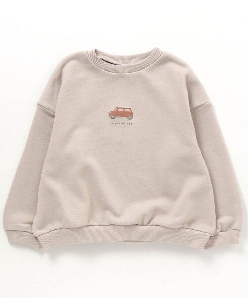 apres les cours(アプレレクール)の「【HAPPY PRICE】8柄モチーフトレーナー(スウェット・キッズ・ベージュ/ブルー/ピンク/アイボリー/イエロー/オレンジ/ラベンダー/グリーン・90/110/100/130/120/80/140)」の11枚目の写真