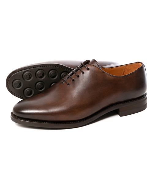 Berwick1707（バーウィック）の「Berwick バーウィック ホールカット 5246 ダイナイトソール（ドレスシューズ・メンズ・ダークブラウン・6/8/7/5.5/6.5/5/8.5/9/7.5/4.5）」の3枚目の写真