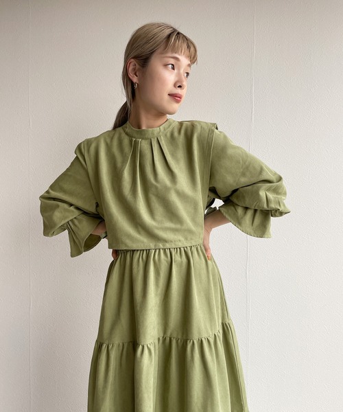 ティアードワンピベストSET w closet（ダブルクローゼット）の「ベストSETティアード