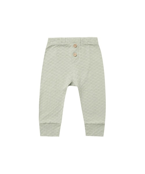 Quincy Mae(クインシーメイ)の「Pointelle Pajama Pant(その他パンツ・キッズ・ライトグリーン・0-3M)」の1枚目の写真