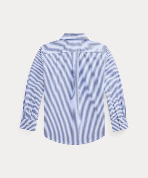 POLO RALPH LAUREN CHILDRENSWEAR（ポロ ラルフ ローレン チルドレンズウェア）の「ストライプド コットン ポプリン シャツ（シャツ/ブラウス・キッズ・ブルー・4/6/7/3）」の5枚目の写真