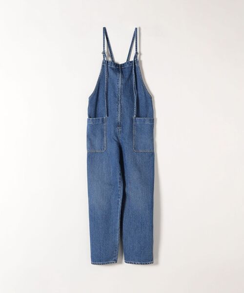 SHIPS any（シップス エニィ）の「SHIPS any:〈ウォッシャブル〉デニムサロペット［SHIPS any DENIM］（サロペット/オーバーオール・レディース・ライトブルー/ブルー・ONE SIZE）」の3枚目の写真
