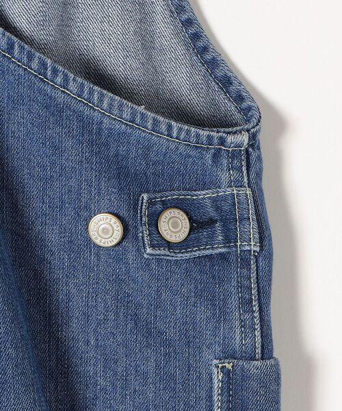 SHIPS any（シップス エニィ）の「SHIPS any:〈ウォッシャブル〉デニムサロペット［SHIPS any DENIM］（サロペット/オーバーオール・レディース・ライトブルー/ブルー・ONE SIZE）」の7枚目の写真