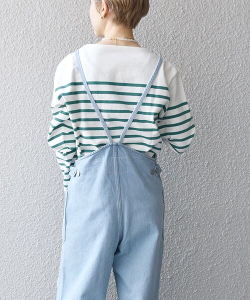 SHIPS any（シップス エニィ）の「SHIPS any:〈ウォッシャブル〉デニムサロペット［SHIPS any DENIM］（サロペット/オーバーオール・レディース・ライトブルー/ブルー・ONE SIZE）」の16枚目の写真