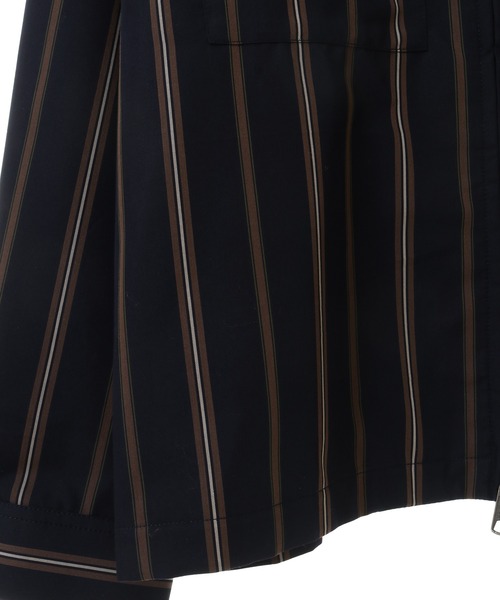 UNION STATION(ユニオンステーション)の「【セットアップ対応】T/Cストライプ スタンドブルゾン(ブルゾン・メンズ・ベージュ/ネイビー・S/M/L)」の21枚目の写真