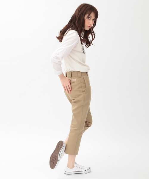 Another Edition(アナザーエディション)の「AE×Dickies 7分丈パンツ/■BC AE×Dickies 7SL PT◆(その他パンツ・レディース・ブラック/グレー/ベージュ・SMALL/MEDIUM)」の22枚目の写真