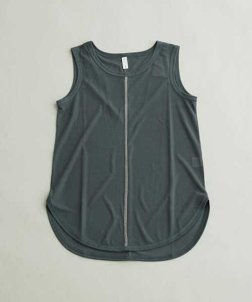 note et silence （ノートエシロンス）の「【 AMB100貨 】シアーリブタンクトップ（タンクトップ・レディース・パープル/グレー/レッド・FREE）」の15枚目の写真