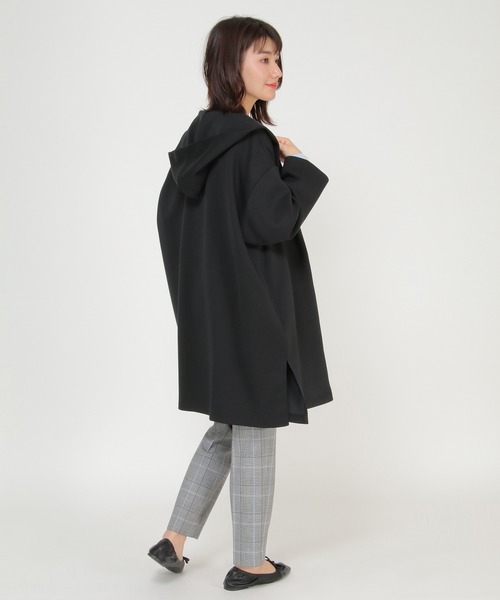 ikka(イッカ)の「ダンボールニットコーディガン(その他アウター・レディース・チャコールグレー/ベージュ・M/L)」の4枚目の写真