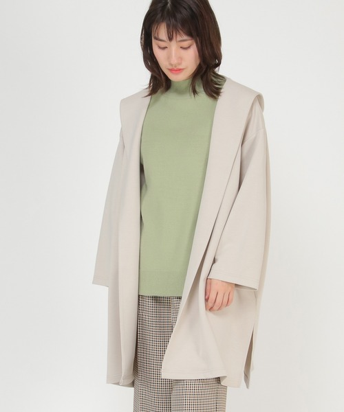ikka(イッカ)の「ダンボールニットコーディガン(その他アウター・レディース・チャコールグレー/ベージュ・M/L)」の18枚目の写真