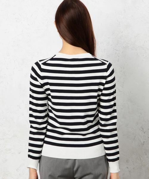 green label relaxing（グリーンレーベルリラクシング）の「SelfWash UV LBTY カーディガン ◇（カーディガン/ボレロ・レディース・ライトグレー/イエロー/ケリー/その他1/ネイビー/ピンク・38/40）」の12枚目の写真