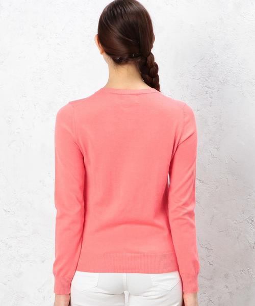 green label relaxing（グリーンレーベルリラクシング）の「SelfWash UV LBTY カーディガン ◇（カーディガン/ボレロ・レディース・ライトグレー/イエロー/ケリー/その他1/ネイビー/ピンク・38/40）」の16枚目の写真