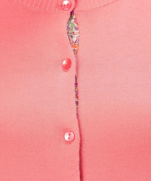 green label relaxing（グリーンレーベルリラクシング）の「SelfWash UV LBTY カーディガン ◇（カーディガン/ボレロ・レディース・ライトグレー/イエロー/ケリー/その他1/ネイビー/ピンク・38/40）」の17枚目の写真