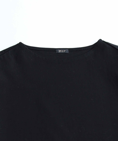 WILD LIFE TAILOR Adam et Rope'(ワイルドテーラーアダムエロペ )の「【WILD LIFE TAILOR】SUVIN バスクシャツ(Tシャツ/カットソー・メンズ・チャコールグレー/ブラック/ピンク/ブルー系その他6・L/M)」の10枚目の写真