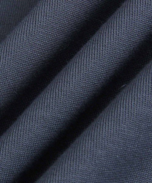 WILD LIFE TAILOR Adam et Rope'(ワイルドテーラーアダムエロペ )の「【WILD LIFE TAILOR】SUVIN バスクシャツ(Tシャツ/カットソー・メンズ・チャコールグレー/ブラック/ピンク/ブルー系その他6・L/M)」の7枚目の写真