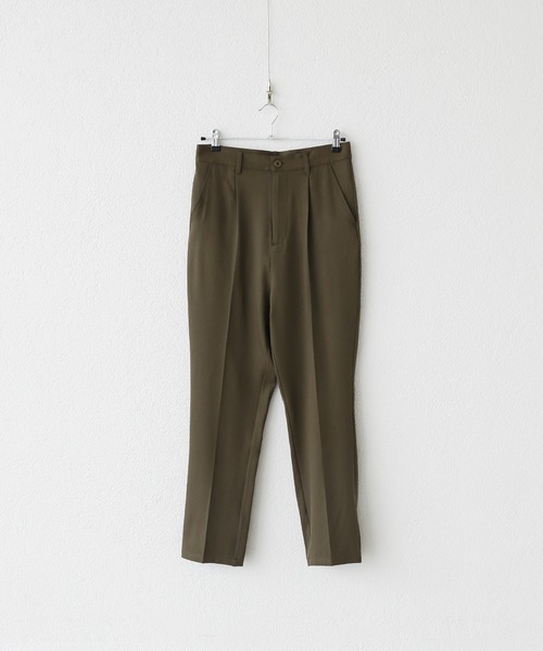 ETELIO（エテリオ）の「センタープレススタンダードテーパードスラックス（スラックス・メンズ・ブラック/アッシュブラウン/オフホワイト/ブルー/チャコール・S/M/L）」の12枚目の写真