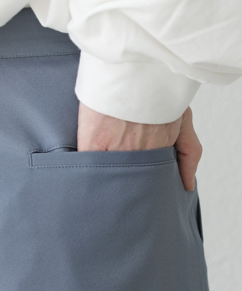 ETELIO（エテリオ）の「センタープレススタンダードテーパードスラックス（スラックス・メンズ・ブラック/アッシュブラウン/オフホワイト/ブルー/チャコール・S/M/L）」の16枚目の写真