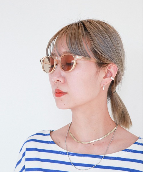 feepur(フェピュール)の「【UVカット】ボストンサングラス(サングラス・レディース・クリア・FREE)」の13枚目の写真